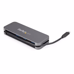 StarTech.com Hub USB-C 4 Ports - 3x USB-A/1x USB-C - Hub USB 3.0 Type-C 5Gbps (USB 3.2 Gen 1) - Alimenté par Bus - Adaptateur Hub USB-C vers USB-A Portable - Câble 28.5cm/Rangement Intégré - Vue supplémentaire 6