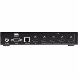 StarTech.com Contrôleur mur vidéo 2x2 - 1 entrée, 4 sorties - 4K 60 Hz - HDMI 2.0 - Vue supplémentaire 4
