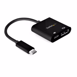 StarTech.com Adaptateur USB-C vers DisplayPort avec Power Delivery - Convertisseur Vidéo 8K 60Hz /4K 120Hz USB Type C vers DP ...