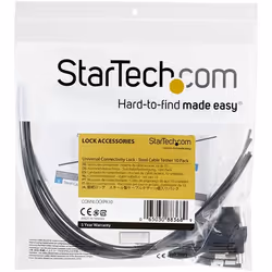 StarTech.com Câbles d'attache de sécurité en acier - Réglable - Paquet de 10 - Vue supplémentaire 6