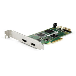 StarTech.com Carte Acquisition HDMI PCIe - Carte Capture Vidéo HDMI 2.0 4K 60Hz PCI Express - HDR10 - Acquisition Vidéo USB PCIe x4 de Bureau - VHS/Streaming Live - Compatible H.264