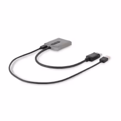 StarTech.com Répartiteur DisplayPort 1.4 pour Deux Moniteurs, Adaptateur DisplayPort vers 2x DP pour Plusieurs Moniteurs, Hub MST pour Ordinateur 5K 60Hz, Câble Extra-Long Intégré - Windows Uniquement