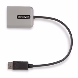 StarTech.com Répartiteur DisplayPort 1.4 pour Deux Moniteurs, Adaptateur DisplayPort vers 2x DP pour Plusieurs Moniteurs, Hub MST pour Ordinateur 5K 60Hz, Câble Extra-Long Intégré - Windows Uniquement - Vue supplémentaire 5