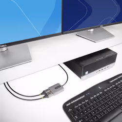 StarTech.com Répartiteur DisplayPort 1.4 pour Deux Moniteurs, Adaptateur DisplayPort vers 2x DP pour Plusieurs Moniteurs, Hub MST pour Ordinateur 5K 60Hz, Câble Extra-Long Intégré - Windows Uniquement - Vue supplémentaire 6