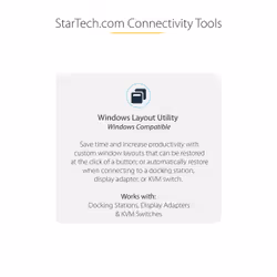 StarTech.com Répartiteur DisplayPort 1.4 à 3 ports, Adaptateur Multi-Moniteur DisplayPort vers 3x DP, Hub MST Triple pour Ordinateur 4K, Alimentation par Bus USB - Windows Uniquement - Vue supplémentaire 12