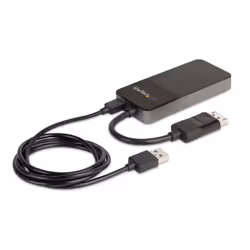 StarTech.com Répartiteur DisplayPort 1.4 à 3 ports, Adaptateur Multi-Moniteur DisplayPort vers 3x DP, Hub MST Triple pour Ordinateur 4K, Alimentation par Bus USB - Windows Uniquement