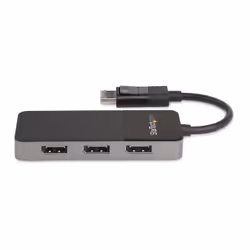 StarTech.com Répartiteur DisplayPort 1.4 à 3 ports, Adaptateur Multi-Moniteur DisplayPort vers 3x DP, Hub MST Triple pour Ordinateur 4K, Alimentation par Bus USB - Windows Uniquement