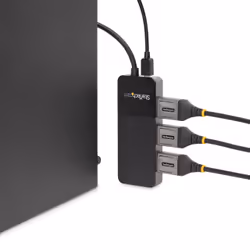 StarTech.com Répartiteur DisplayPort 1.4 à 3 ports, Adaptateur Multi-Moniteur DisplayPort vers 3x DP, Hub MST Triple pour Ordinateur 4K, Alimentation par Bus USB - Windows Uniquement - Vue supplémentaire 6