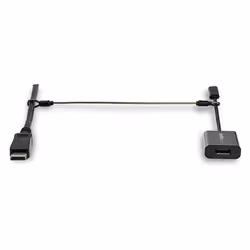 StarTech.com Câble de sécurité réglable pour adaptateurs et câbles - Pack de 20 - En acier, Fixation de câble, Sol, Noir