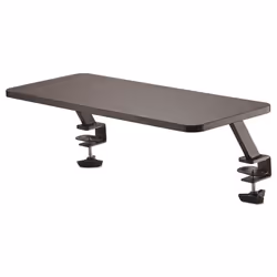 StarTech.com Rehausseur écran PC à montage sur bureau - Surface extra large de 65 cm, Pince, 20 kg, 81,3 cm (32"), Noir