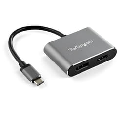 StarTech.com Adaptateur multiport USB-C vers DisplayPort ou HDMI - 4K 60 Hz - Convertisseur 2-en-1