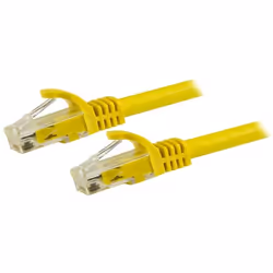 StarTech.com Cordon de raccordement UTP CAT6 (7,5 m) sans crochet - Câble patch RJ45 - Jaune, 7,5 m, Cat6, U/UTP (UTP), RJ-45 ...