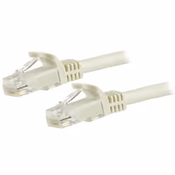 StarTech.com Cordon de raccordement UTP CAT6 (7,5 m) sans crochet - Câble patch RJ45 - Blanc, 7,5 m, Cat6, U/UTP (UTP), RJ-45 ...