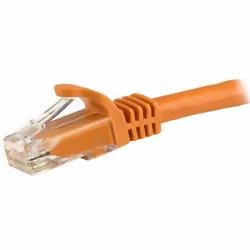 StarTech.com Cordon de raccordement UTP CAT6 (7,5 m) sans crochet - Câble patch RJ45 - Orange
