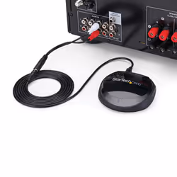 StarTech.com Récepteur Audio Bluetooth 5.0 avec NFC - Adaptateur Audio Sans Fil, Porté de 20m - Récepteur Bluetooth Jack 3,5mm/RCA ou Numérique Toslink/SPDIF Optique - Récepteur/Convertisseur Bluetooth pour PC