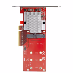 StarTech.com Adaptateur PCIe 3.0 x8 vers double SSD M.2 NVMe - Vue supplémentaire 5