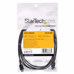 StarTech.com Câble USB-C vers USB-C de 2 m - Noir - Vue supplémentaire 4