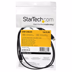 StarTech.com Câble USB-C vers USB 2.0 de 1 m - Noir - Vue supplémentaire 6