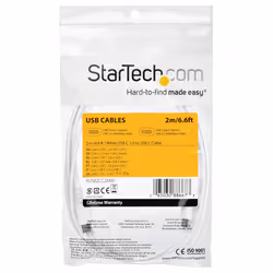 StarTech.com Câble USB-C vers USB-C de 2 m - Blanc - Vue supplémentaire 5