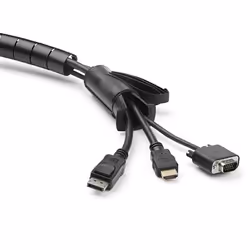 StarTech.com Gaine spirale range-câble Noir - 1,5 m - Diamètre de 25 mm - Vue supplémentaire 5