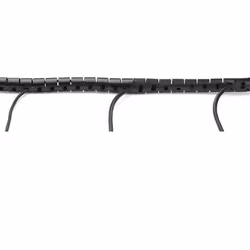 StarTech.com Gaine spirale range-câble Noir - 1,5 m - Diamètre de 25 mm - Vue supplémentaire 6