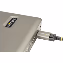 StarTech.com Dock USB C - USB-C vers DisplayPort 4K 30Hz ou VGA - Chargement USB Power Delivery 65W - Hub USB 3.1 Gen 1 à 4 ports - Station d'accueil universelle USB-C pour ordinateur portable avec Ethernet - Vue supplémentaire 6