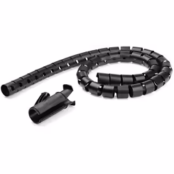 StarTech.com Gaine spirale range-câble Noir - 2