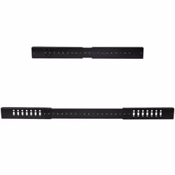 StarTech.com Rack Serveur Mobile 8U à 4 Montants, Rack Réseau 19" avec Roulettes, Rack Roulant avec Profondeur Ajustable pour PC/AV/Données/Équipement IT - Roulettes, Pieds de Nivellement ou Montage au Sol - Vue supplémentaire 4