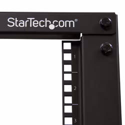 StarTech.com Rack Serveur Mobile 8U à 4 Montants, Rack Réseau 19" avec Roulettes, Rack Roulant avec Profondeur Ajustable pour PC/AV/Données/Équipement IT - Roulettes, Pieds de Nivellement ou Montage au Sol - Vue supplémentaire 5