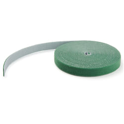 StarTech.com Ruban Auto Agrippant - Rouleau de 30,5 m pour Gestion de Câbles - Ruban Auto-Agrippant - Attaches Câble Ajustables - Sangles de Gestion de Câbles Auto-agrippantes et Réutilisables - Vert
