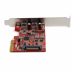StarTech.com Carte PCI Express USB 3.1 à 2 ports USB-C - USB 3.2 Gen 2 jusqu'à 10 Gbps