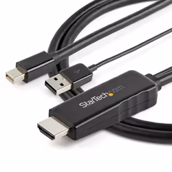StarTech.com Câble HDMI vers Mini DisplayPort - 2 m - 4k 30 Hz - Adaptateur HDMI à mDP - Vue supplémentaire 5