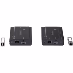 StarTech.com Extendeur KVM 4K HDMI sur Fibre Optique - Extender Commutateur Console KVM HDMI Video & USB - jusqu'à 300m (MultiMode) - 2 Modules 10G MMF SFP+ - Kit d'Extension KVM (TX/RX) - Vue supplémentaire 5
