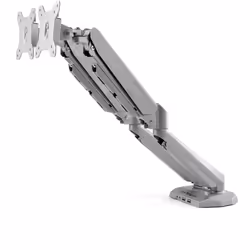 StarTech.com Double bras pour écrans PC - Double affichage - Avec 2x USB passthrough et 3,5 mm audio - Pour moniteurs VESA de ...