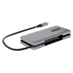 StarTech.com Hub USB C 4 Ports - 4x Ports USB-C, USB 3.1 10Gbps - Hub USB 3.2 Portable avec Power Delivery Pass-Through 100W - Hub USB Type C avec Câble Enveloppant de 32cm - Splitter USB-C
