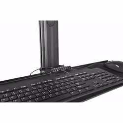 StarTech.com Pupitre de Travail Mobile avec Support Écran - Support pour Tour PC et Clavier - Chariot Ordinateur Ergonomique - Pupitre de Travail Debout Mobile Sur Roulettes - Vue supplémentaire 13