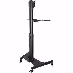 StarTech.com Pupitre de Travail Mobile avec Support Écran - Support pour Tour PC et Clavier - Chariot Ordinateur Ergonomique - Pupitre de Travail Debout Mobile Sur Roulettes - Vue supplémentaire 15