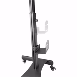StarTech.com Pupitre de Travail Mobile avec Support Écran - Support pour Tour PC et Clavier - Chariot Ordinateur Ergonomique - Pupitre de Travail Debout Mobile Sur Roulettes - Vue supplémentaire 8