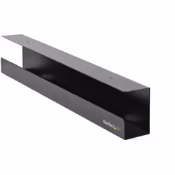 StarTech.com Goulotte Passe Câble Bureau Escamotable - Goulotte Rangement Câbles Bureau/Pupitre - Câbles/Fils/Rallonges - Ges ...