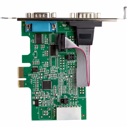 StarTech.com Carte adaptateur PCI Express vers serie RS232 - 2 ports - 16950 UART - Cache FIFO de 256 octets - ASIX AX99100 - Remplacement de PEX2S952 (PEX2S953) - Vue supplémentaire 5