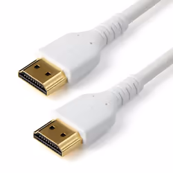 StarTech.com Câble HDMI de haute vitesse avec Ethernet - 1 m - 4K 60 Hz - Premium, 1 m, HDMI Type A (Standard), HDMI Type A ( ...