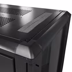 StarTech.com Baie Informatique 19 pouces 32U - Profondeur Réglable 6-32" - Emballage Compact - Baie Serveur Vitrée 4 Colonnes Vérouillable Sur Roulettes pour Matériel Réseau/Data/AV - Capacité 800kg - Vue supplémentaire 5