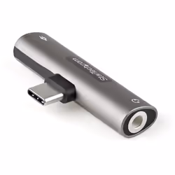 StarTech.com Adaptateur USB-C Audio & Chargeur - Convertisseur Prise Audio Mini Jack Aux TRRS 3.5mm Casque/Écouteurs - 60W USB Type-C Power Delivery Pass-Through - Smartphone/Tablette - Vue supplémentaire 5