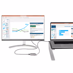 StarTech.com Adaptateur USB C vers Mini DisplayPort - Dongle USB-C 4K 60Hz vers mDP - USB Type-C vers Écran Mini DP - Convertisseur Graphique - Compatible Thunderbolt 3 - Câble Intégré 30cm