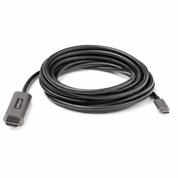 StarTech.com Câble USB C vers HDMI 4K 60Hz HDR10 4m - Câble Adaptateur Vidéo Ultra HD USB Type-C vers HDMI 4K 2.0b - Convertisseur Graphique USB-C vers HDMI HDR - DP 1.4 Alt Mode HBR3 - Vue supplémentaire 4