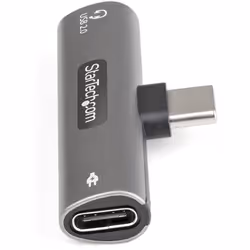 StarTech.com Adaptateur USB-C Audio & Chargeur - Convertisseur Audio Port USB-C Casque/Écouteurs - 60W USB Type-C Power Delivery Pass-Through - Smartphone/Tablette/Portable - Vue supplémentaire 5