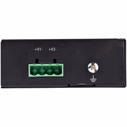 StarTech.com Injecteur PoE Gigabit Industriel - Haute Vitesse/Haute Puissance 90W - 802.3bt PoE++ 48V-56V CC DIN Rail - Injecteur Durable UPoE/Ultra Power Over Ethernet | -40 à +75°C