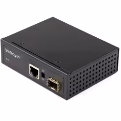 StarTech.com Convertisseur Fibre RJ45 Industriel - 1Gbps SFP vers Réseau Ethernet/Cat6 - Gigabit Fibre Optique Mono Mode/Mult ...
