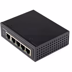 StarTech.com Switch Industriel PoE Gigabit 5 Ports - 30W - Repartiteur Power Over Ethernet - Switch PoE+ GbE Non Géré - Commu ...