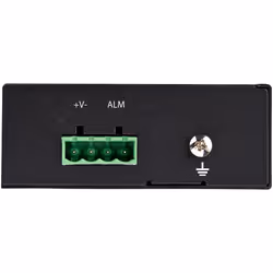 StarTech.com Convertisseur Fibre RJ45 PoE+ Industriel 60W - SFP vers RJ45 - Gigabit Fibre Optique Mono Mode/Multi Mode vers Cuivre - Mini Boîtier IP-30 Durable / -40 à +75°C